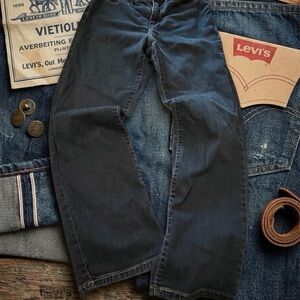 Levi's Women’s Dark Gray Jeans - Classic Straight Fit